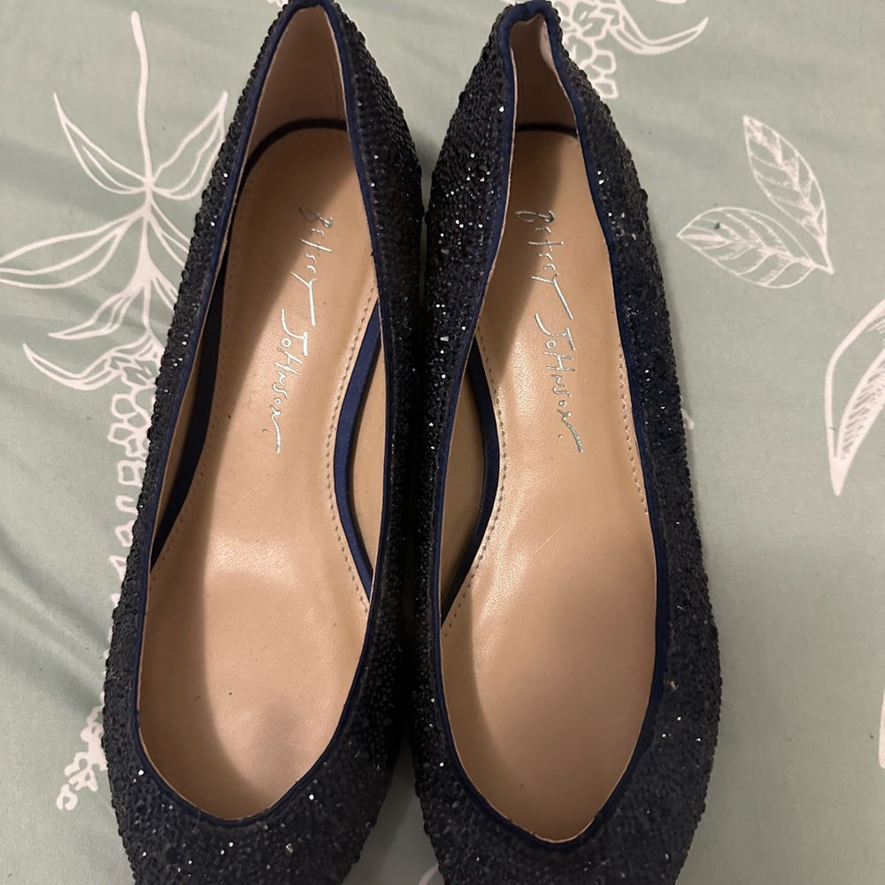 Betsy Johnson Blue bailarina shoes